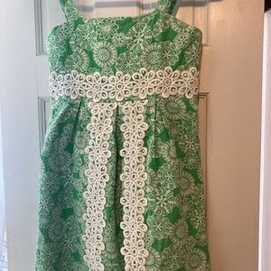 Lilly Pulitzer size 14 green sundress